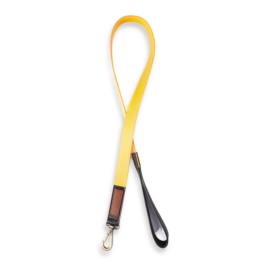 حزام Masky Leather Leash الأنيق المصنوع من الجلد الطبيعي