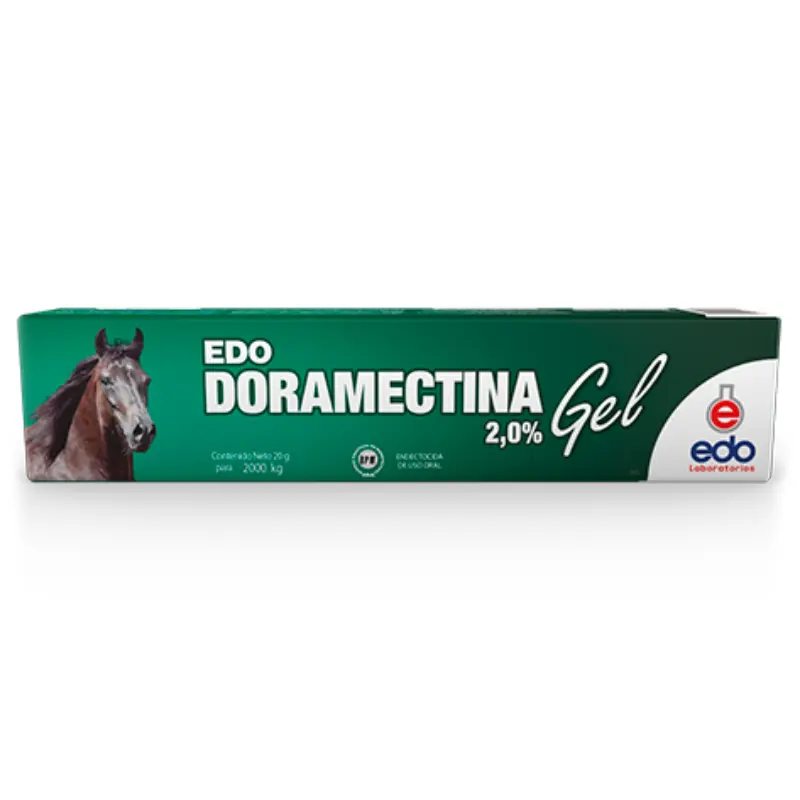 عبوة EDO Doramectina Gel 1% – إيدو دوراميكتينا جل لعلاج الطفيليات في الخيول