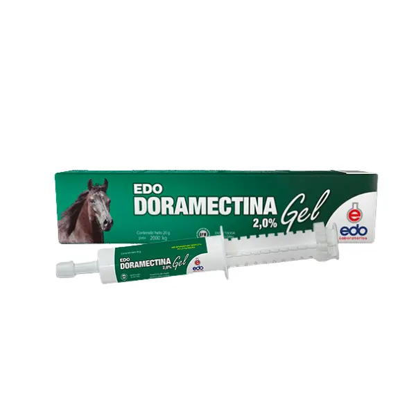 أنبوب EDO Doramectina Gel 1% مع عبوة المنتج البيطرية