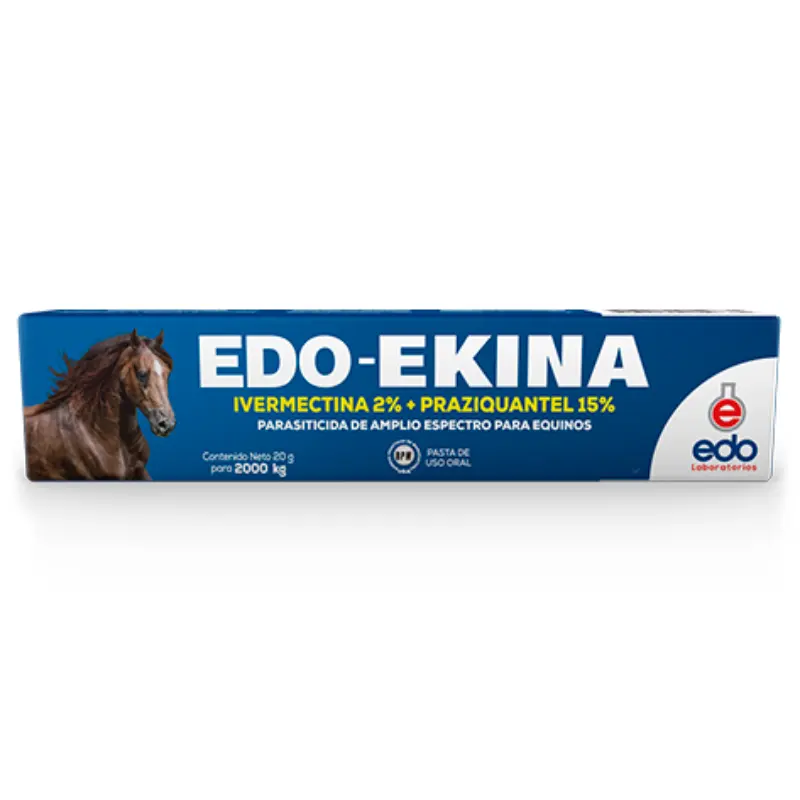 عبوة EDO EKINA – إيدو إكينا لعلاج الطفيليات في الخيول