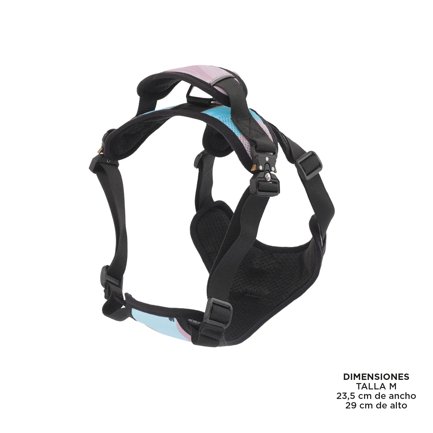 TOTTO Draco M Mediano harness back view – هارنس توتو دراكو المتوسط